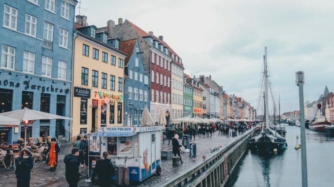copenhagen city winter in denmark