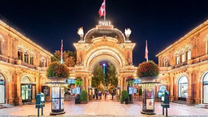 tivoli garden top attractions in denmark