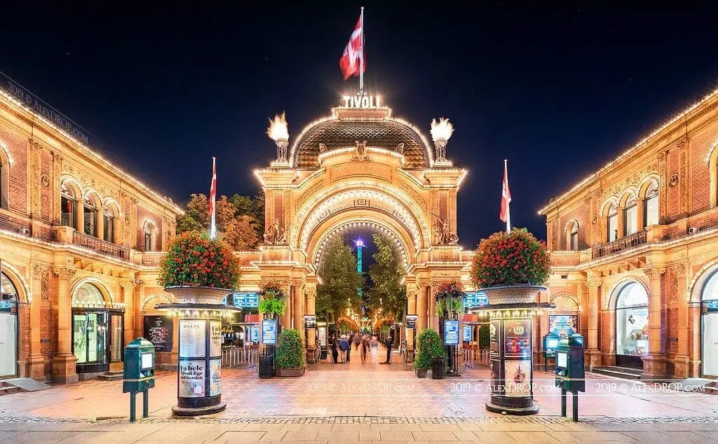 tivoli garden top attractions in denmark