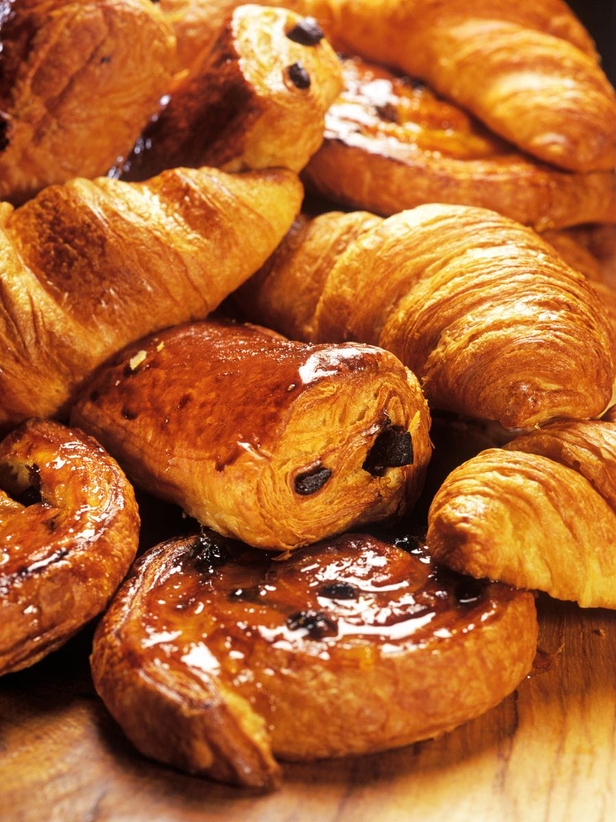 baking Danish sweetbread