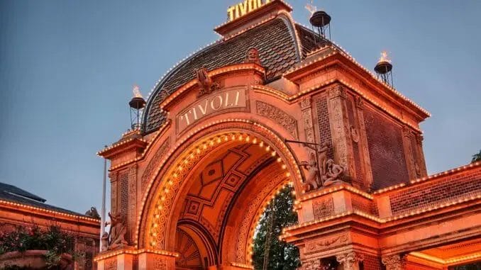 tivoli gardens copenhagen attraction