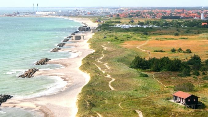 Danish coast