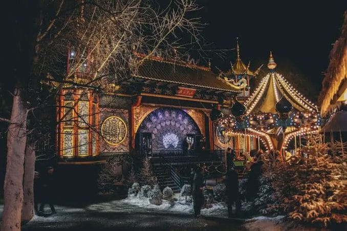 romantic tivoli gardens copenhagen