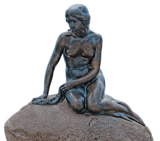 little mermaid copenhagen bronze statue