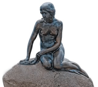 little mermaid copenhagen bronze statue