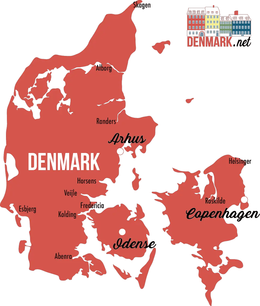 Geography of Denmark: Facts and Location - Visit Denmark.net