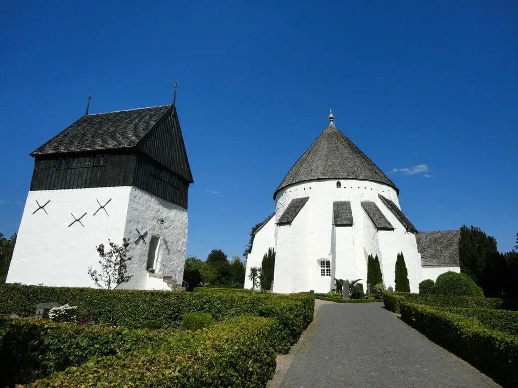 The round church Bornhold Denmark