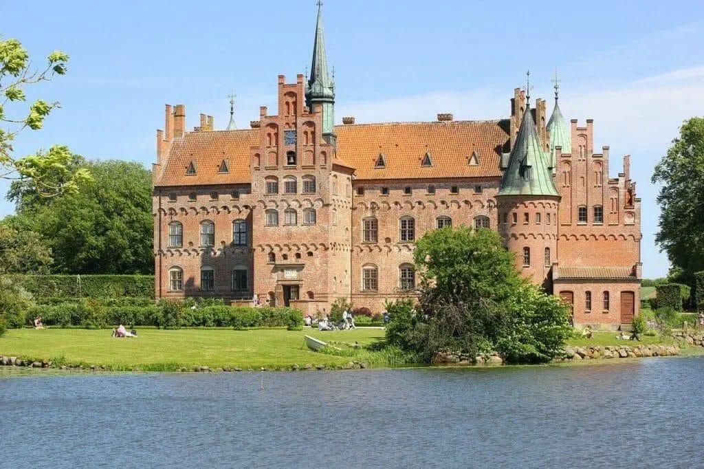 Egeskov castle in Denmark