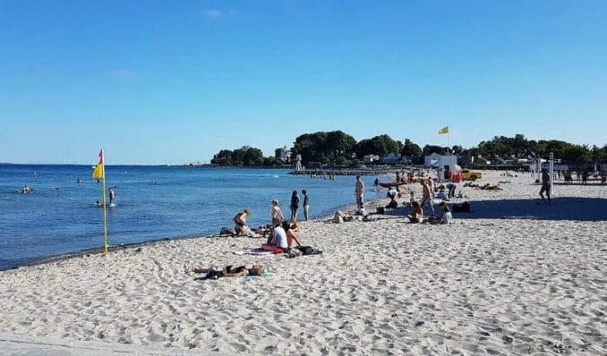 Klampenborg Denmark beach