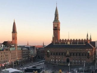 City hall Copenhagen view