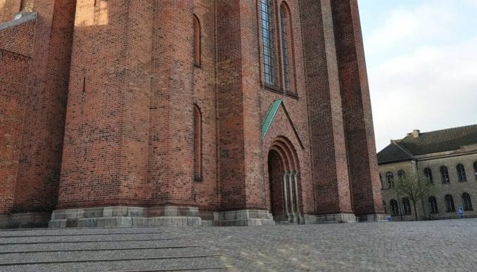 Roskilde cathedral in Demark