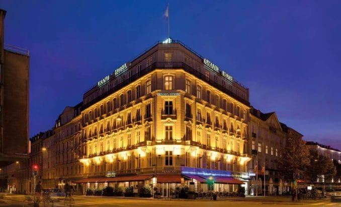 The Grand hotel near City Hall Copenhagen