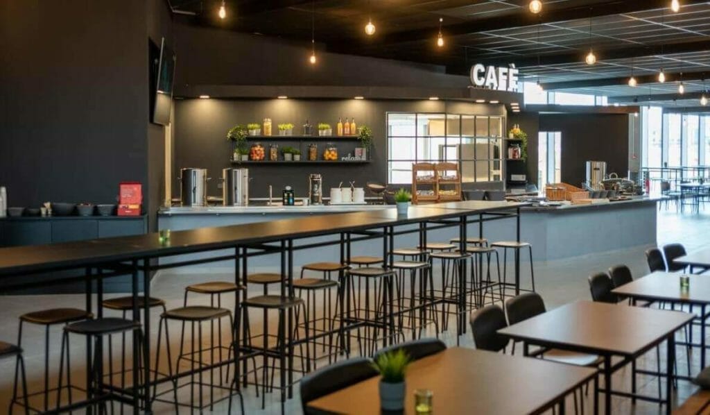 Cabinn Copenhagen cafe