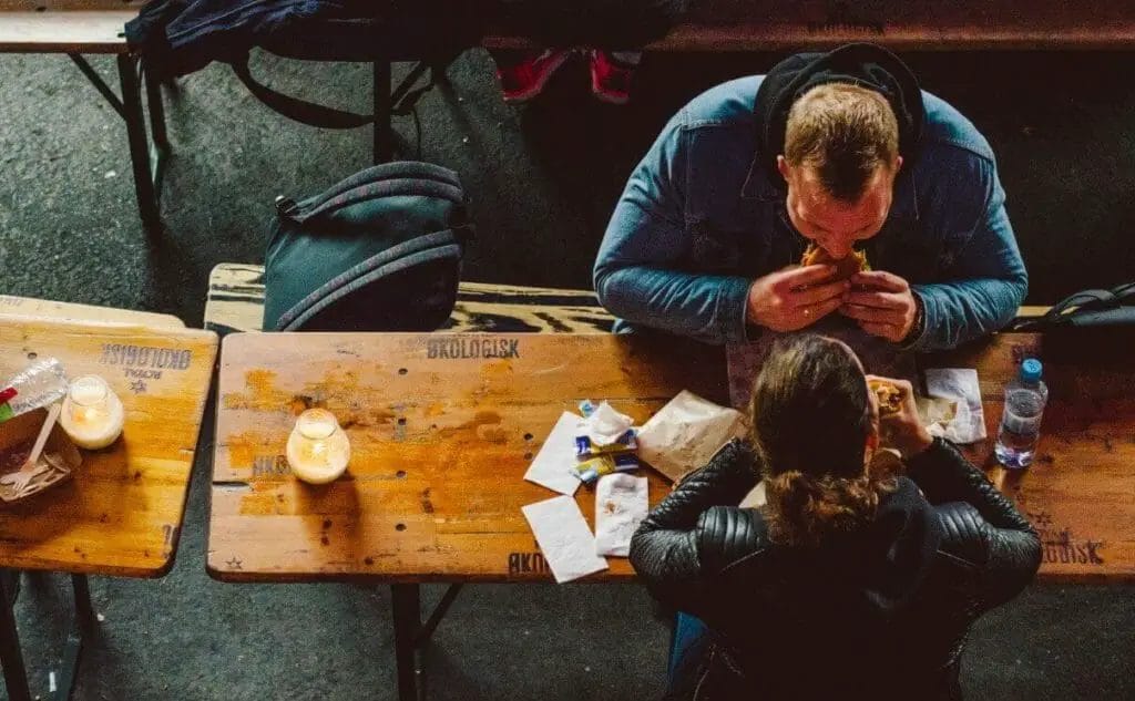 Street food in Reffen Copenhagen