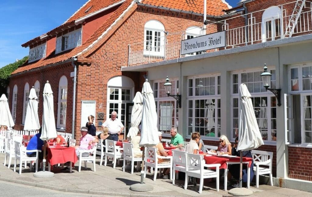 Skagen city in Denmark