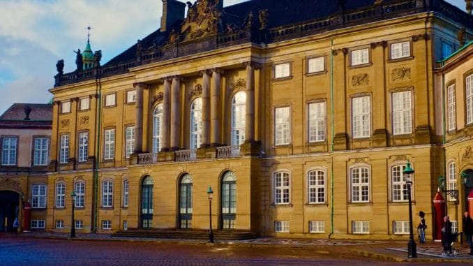 Amalienborg Palace in Denmark