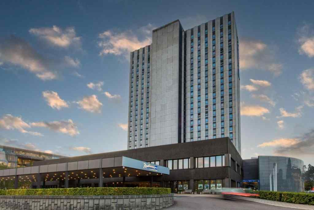 Radisson Blue Scandinavia five star hotel from @booking.com