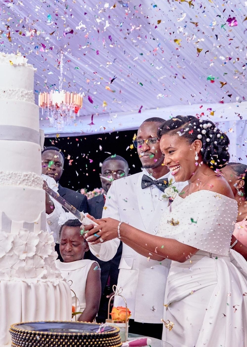 danish wedding confetti