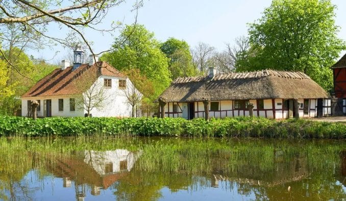 Open air museum in Demark