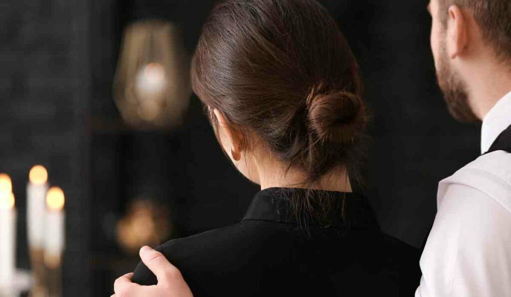 funerals process UK and Denmark