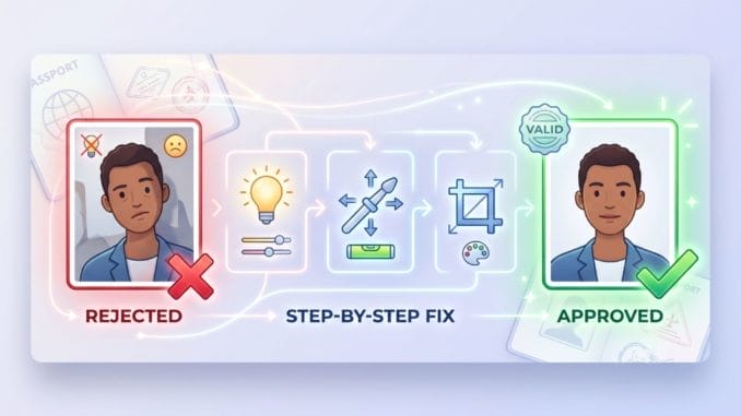Fix Rejected Passport Photo Guide