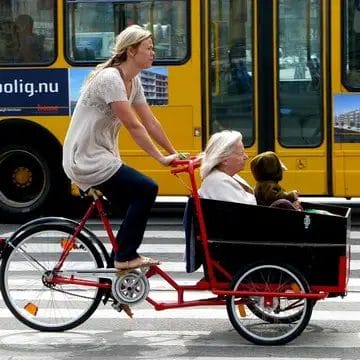 Copenhagen cargo bike